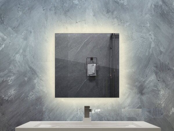 Tükör infrapanel távirányítóba épített termosztáttal